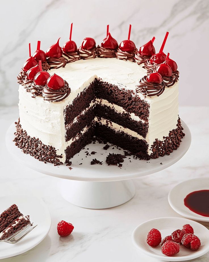 A celebration cake with lit candles